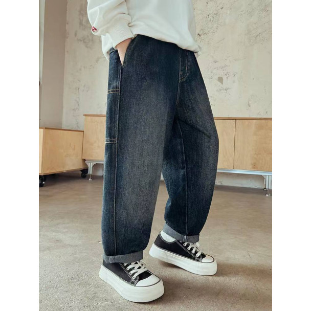 Slide-2) Джинси Classic Fashion z1295 Max Style Сині