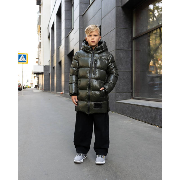 Slide-1) Пуховик Miostore m1 Хакі