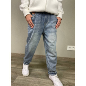 Джинси New kids 89917  W Блакитні