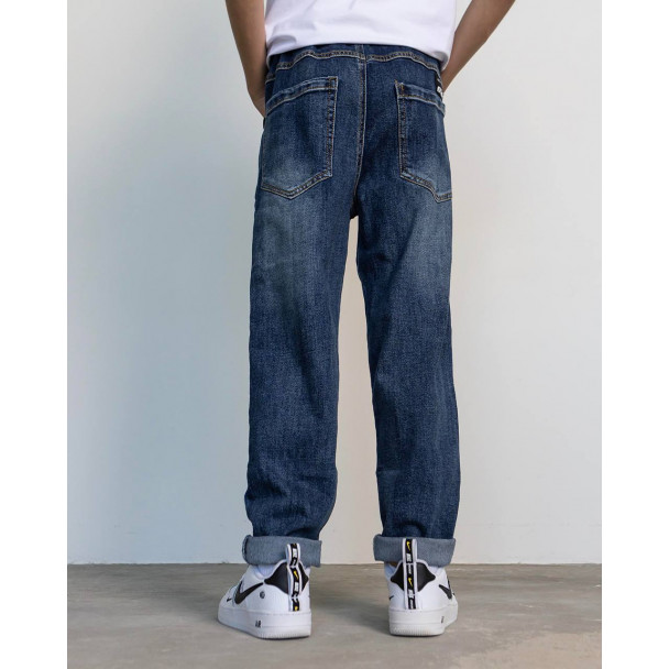 Slide-2) Джинси New kids 282393 Denim Сині