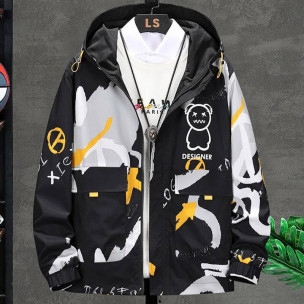Вітровка двостороння Designer Чорна/чорна