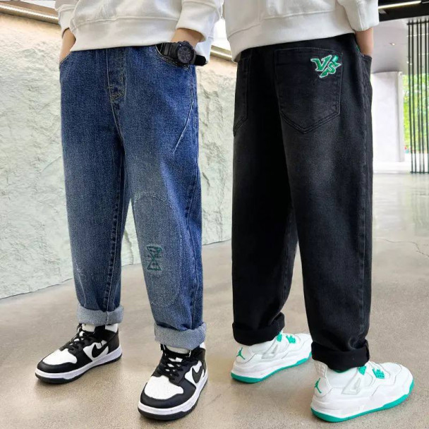 Slide-1) Джинси Classic Fashion z806 VS утеплені Чорні