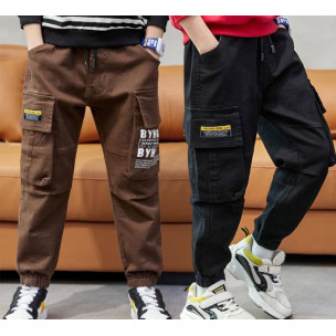 Котонові джогери Classic Fashion Z025 Чорні