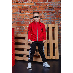 Толстовка Piccolo Mondo PMB-003 Go House Червоний