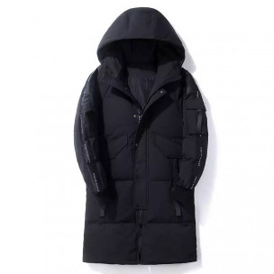 Пуховик довгий Fashion Sport Чорний