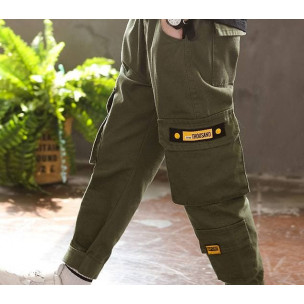 Утеплені джогери Classic Fashion 81098 Thousand Хакі