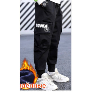 Утеплені джогери Classic Fashion Z092 Powa Чорні