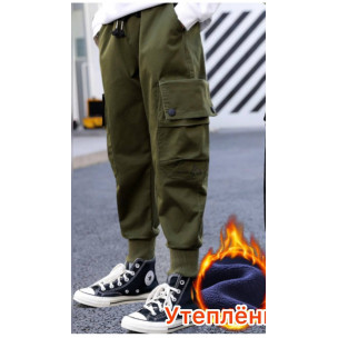 Утеплені джогери Classic Fashion Z092 Powa Хакі