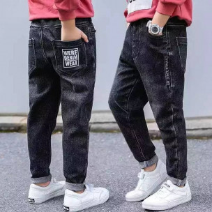 Утеплені джинси Classic Fashion 6156 Wear denim Сірі