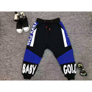 Спортивні штани GoldBaby 1968 із написом Сині