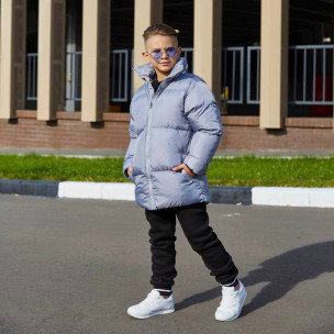 Куртка коротка Studio Сіра
